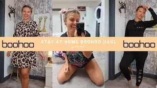 Boohoo Try On Haul // Stay At Home Leisure Wear // Size 10-12