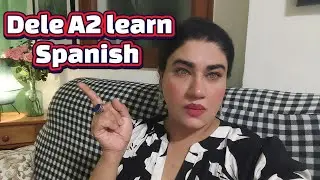 Dele A2 Urdu verbos y tiempo en spanish #learnanewwordtoday #spanishvocabulary 