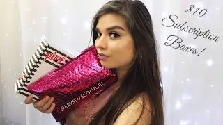 Battle Of The $10 Beauty Subscription Boxes! Favorites? Is It Worth It? | Krystal's Couture