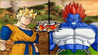 Dragon Ball Z: Budokai Tenkaichi 3 - SSJ Future Gohan VS Android 13 (Fusion) [COM VS COM]