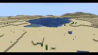 - Beautiful Minecraft Desert Biome -
