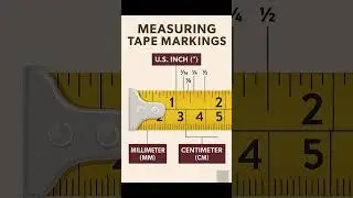 How to Use Measuring Tape | #Shorts #Construction