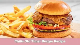 🍔 MAKE CHILI'S FAMOUS OLDTIMER BURGER AT HOME! 🍔