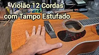 Violão 12 cordas duro pra tocar: Como resolver de uma forma simples. Brunelli Luthier