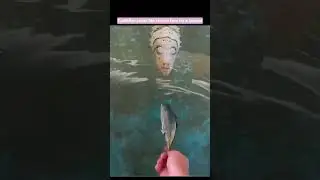 cuttlefish appears to be human face in starting #youtube #shorts #viral #amazing #animals