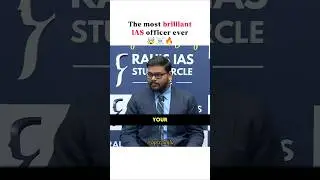 His AURA ☠️🔥 | Upsc Topper | Upsc Interview