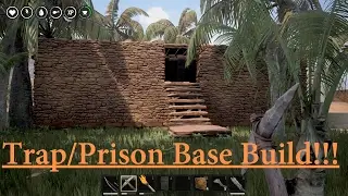 Conan Exiles - How to Build a Trap/Prison Base!