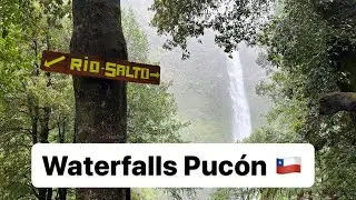 Waterfalls Puc&oacute;n, Chile 🇨🇱, Salto El Claro, Salto Palguin, Salto La China, 17-11-2023