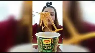 #VlogDidek01 #challengeAccept  Maggi Pedas Giler Challenge