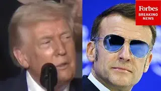 'What The Hell Was That All About?': Trump Recalls Macron's Notable Glasses During Davos Summit