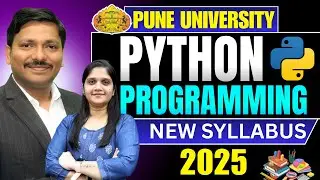PYTHON PROGRAMMING SYLLABUS OF PUNE UNIVERSITY | FIRST YEAR PYTHON SYLLABUS | DINESH SIR ENGINEERING