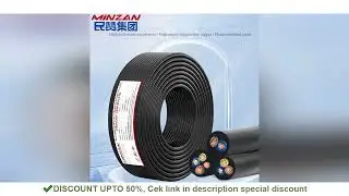 MINZAN 20 18 17 15 13AWG Gauge PVC Insulated RVV Cable 2 3 4 5 6 7 Cores 2x1.5mm&Acirc;&sup2; Flexible Oil Resi