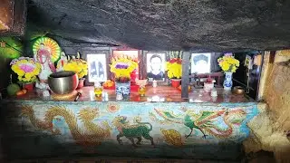 Scene of the Yellow Dragon Palace on Tra Su Mountain, Tinh Bien