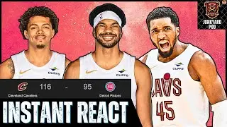 Cavs CRUSH Pistons in best game of season - Cleveland Cavaliers (The Junkyard Pod)