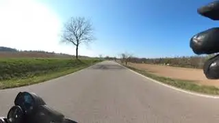 Kleingartach Zaberfeld H&auml;fnerhaslach Ochsenburg Sulzfeld   Motorrad 360 Grad