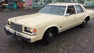1980 Dodge St Regis walk around video. (Chrysler Newport, Plymouth Fury, R-body) March 2, 2020.