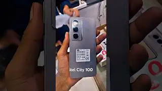 itel City 100 128GB Built-in, 6GB RAM (+12GB Extended RAM) #itel #itelcity #iteltuchphone #city100