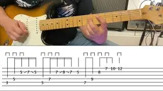 Quick lick #5 - E-minor pentatonic and triad intervals