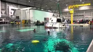 NASA Tests Crew Recovery for Orion