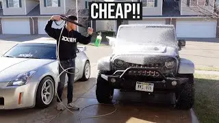 How I Wash My Jeep Wrangler!