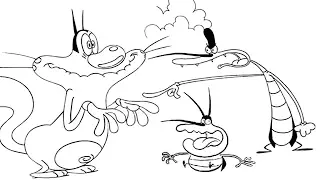 How To Draw OGGY l Coloring Pages Videos for Kids l learn to Coloring Colored Markers