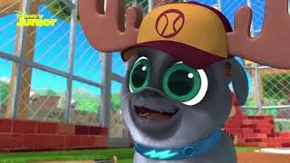 Song: Crash's Baseball Song ⚾️ | Puppy Dog Pals 🐶 | Disney Junior Arabia