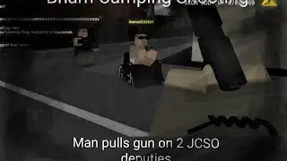 Man in a wheelchair pulls a gun on 2 JCSO deputies ❗(SOARP)