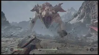 God Of War - The Lightning Dragon HRAEZLYR Boss Fight.
