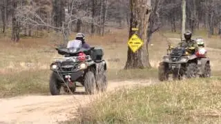 ORV ATV Trail Ride Indian River to Wolverine MI