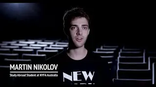 NYFA Australia Study Abroad Student Spotlight on Martin Nikolov