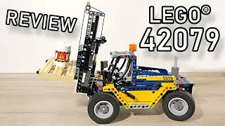 Обзор LEGO 42079 | Тяжёлый вилочный погрузчик LEGO | Обзор LEGO 42079 | LEGO Technic 2018
