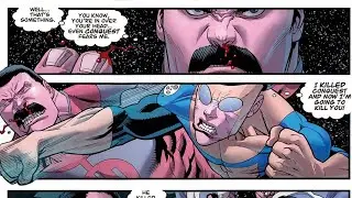 Invencible y Omniman Destruyen el Planeta Viltrum #Shorts #invencible #omniman #comics #tbt