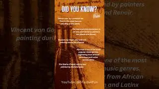 Did you know? - Art facts #1 🎨
