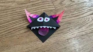 Origami paper Dragon bookmark #art #dragon #drawing #fyp #craft #vieal