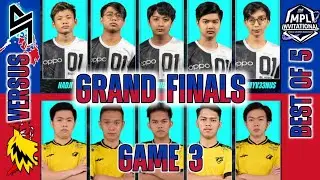 MPLI - BLACKLIST VS ONIC ID (GAME 3) GRAND FINALS DAY 5 [ENGLISH] | MATCH POINT [PH VS ID]