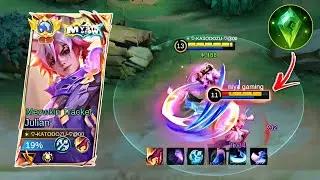 JULIAN!! EARLY + LATE GAME FULLY DAMAGE BUILD ( 100% TRUE DAMAGE ) - Moba Legends 