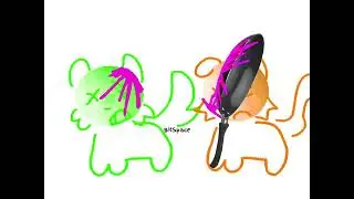 Flame gives Fungi a concussion while Shade watches
