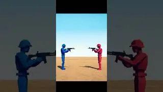 Who would win? Blue or Red?  #ravenfield #shorts