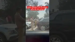 Noida-Ghaziabad road par accident #shorts