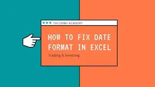How to fix date format in csv file