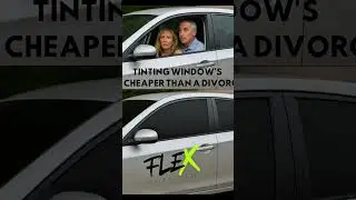 Tint your windows&hellip; it&rsquo;s cheaper than a divorce! 😅 #viral #Coldplay #CEOlife #trending