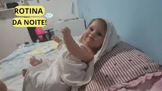 ROTINA DA NOITE DA BEBÊ LARINHA!