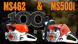 Новые Stihl MS462 и MS500i на доработке.