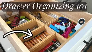 How To Organize A Drawer | Organizing Basics