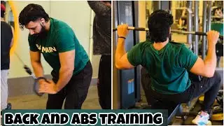 Day-51 || Explosive Back & ABS Workout Supersets For Maximum Muscle Gain 💪🏻