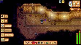 GALAXY HAMMER IN ACTION AOE DAMAGE - Stardew Valley 1.3 Beta