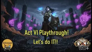 Act6 playthrough POE 3.26 SSF challenge