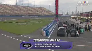 NASCAR XFINITY RACE POSTPONED 8PM SUNDAY - 2023 AUTO CLUB RACE