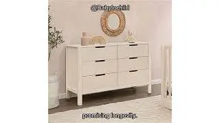 Is the Carter's by Colby 6-Drawer Baby Dresser Safe and Practical for Your Nursery? Review