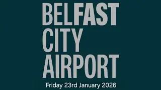 Crosswind runway 04 DRAMA into Belfast City Airport - Friday 23rd January 2026